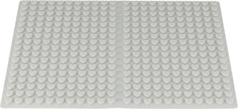 Backmatte für kleine Leckerlis in Herzform (1,2 cm)