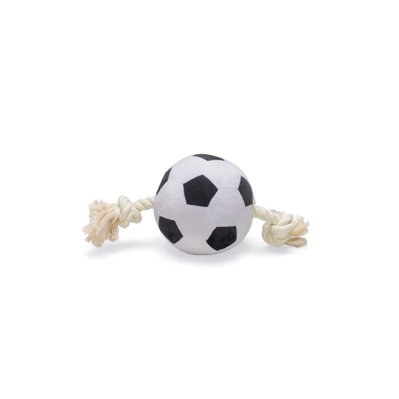 Großer Hundeball Plüschball mit Seil
