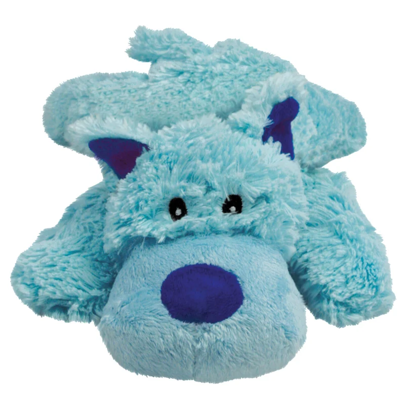 KONG Cozie Pastels – Weiches Plüsch-Hundespielzeug mit Quietscher | 9 Motive