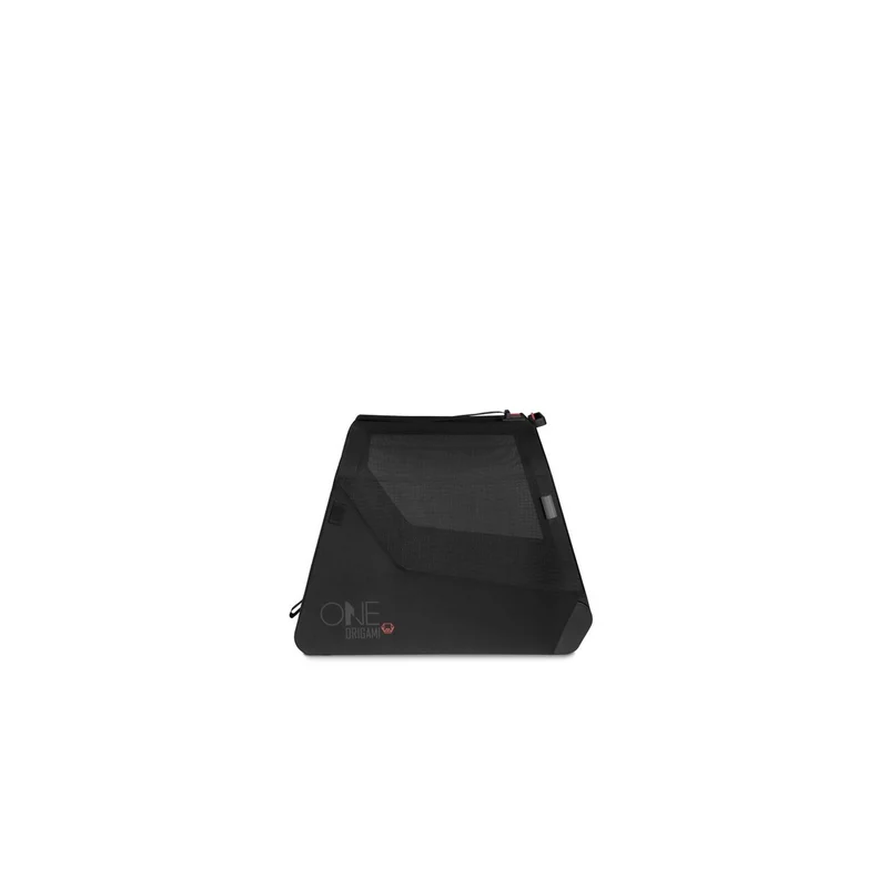 1one1 Hundetransportbox Origami – klappbar per Knopfdruck, Aluminium, S–XL