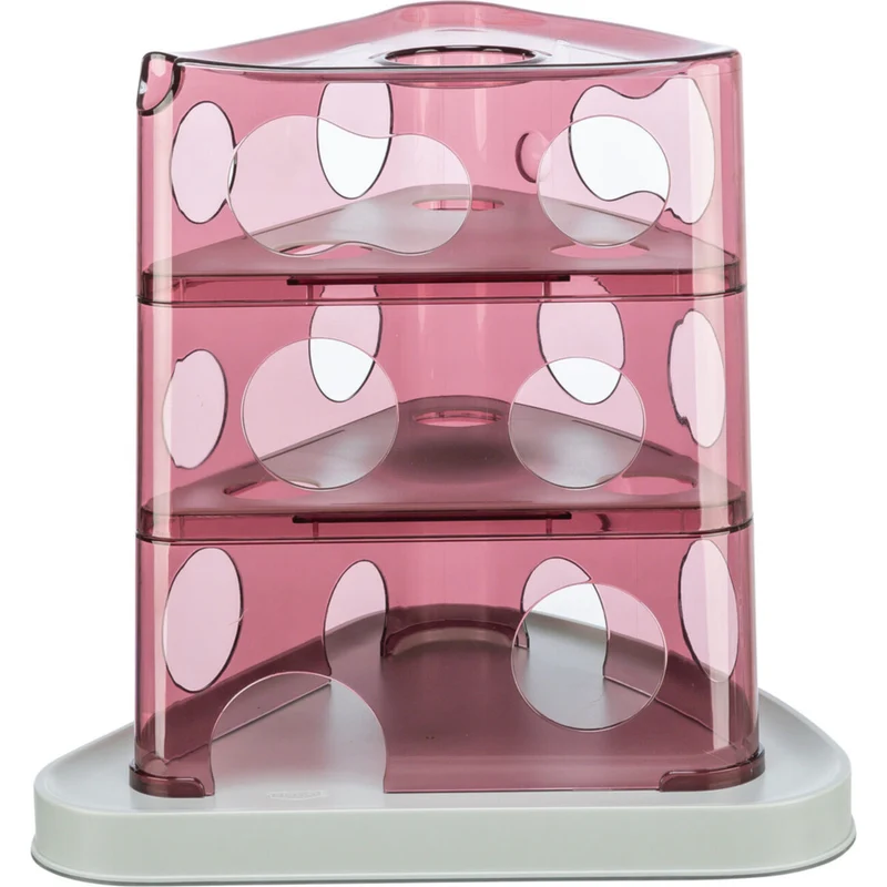 Cat Activity Cheese Tower Katzenspielzeug