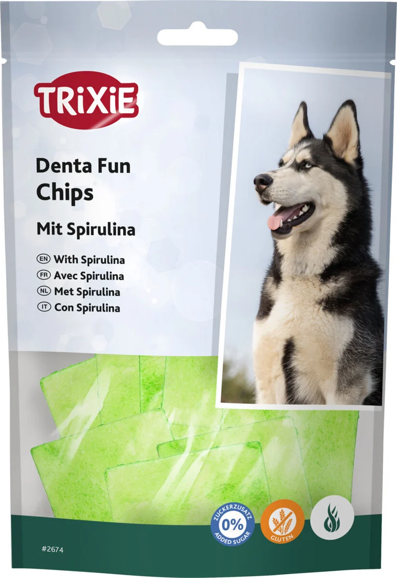 Chips mit Spirulina
