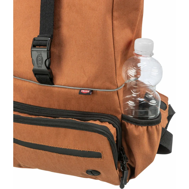 Rolltop als Hüfttasche und Hunde-Rucksack tragbar
