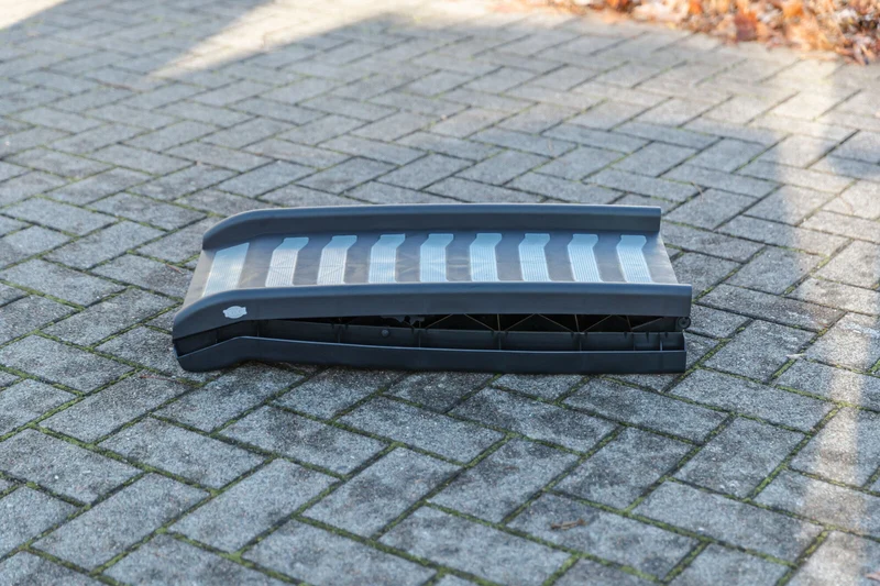 Klapp-Rampe, Kunststoff/TPR
