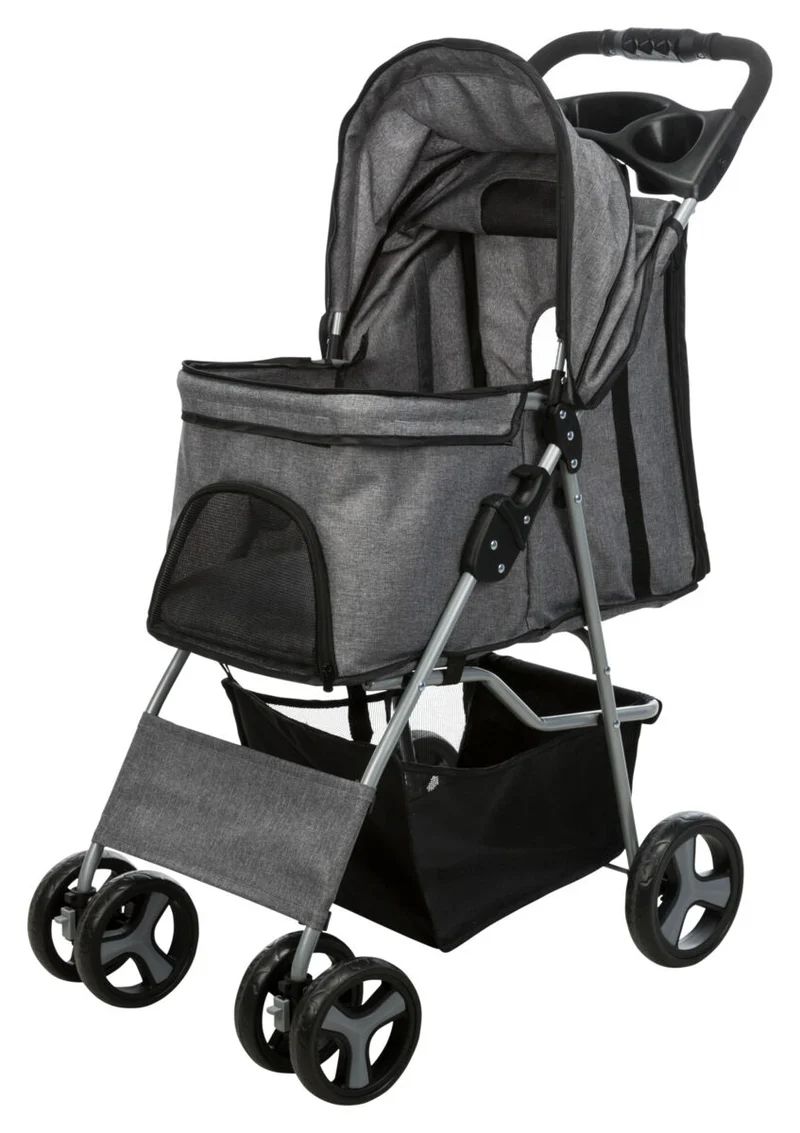 Buggy mit 4 Rädern für Hunde bis 15 kg