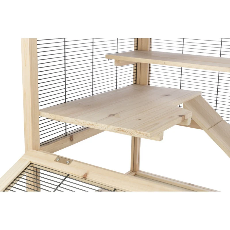 Kleintierkäfig Nagerheim aus Holz