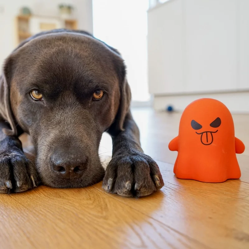 Beeztees Halloween Geist Boe Latex-Hundespielzeug mit Squeaker