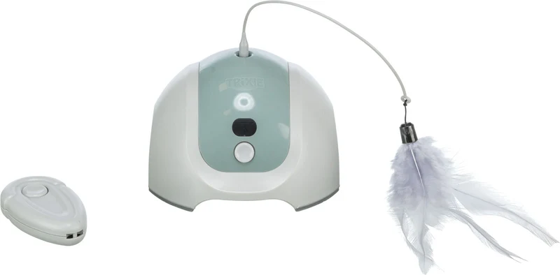 automatische Spielangel für Katzen mit Fernbedienung