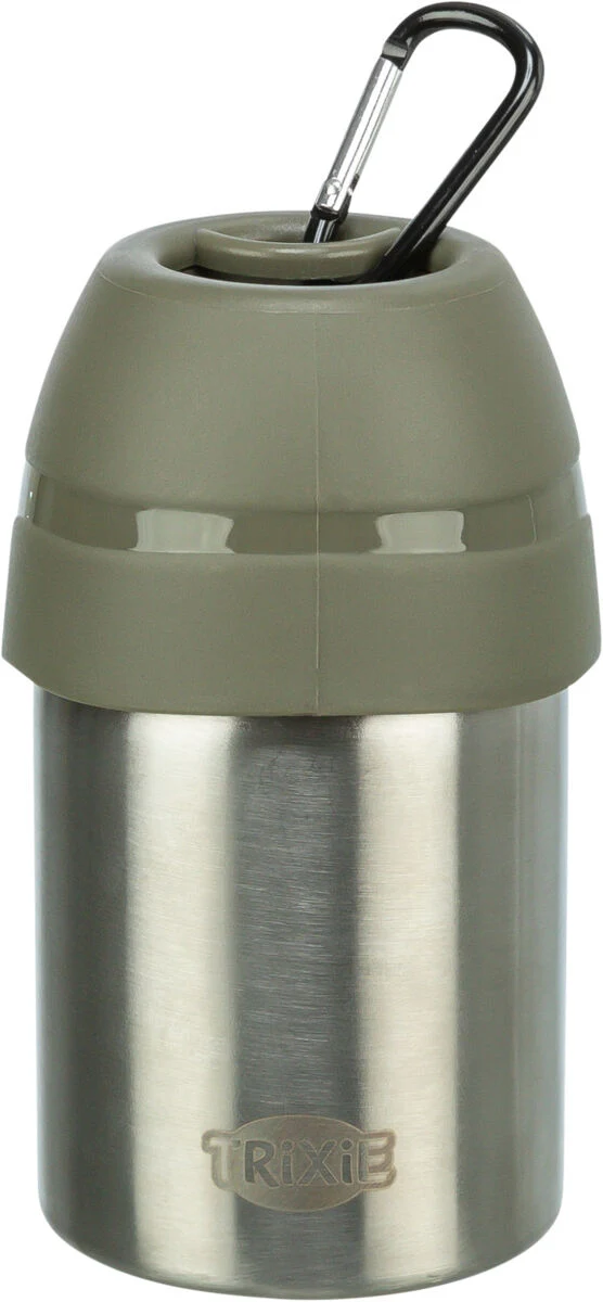 Flasche mit Trinknapf