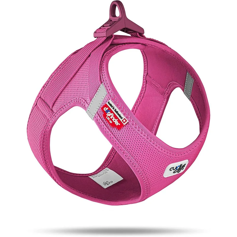 Curli Clasp Vest Hundegeschirr Air-Mesh – ultraleicht, Einhands-Schnalle, reflektierend, 12 Farben