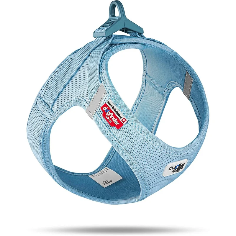 Curli Clasp Vest Hundegeschirr Air-Mesh – ultraleicht, Einhands-Schnalle, reflektierend, 12 Farben