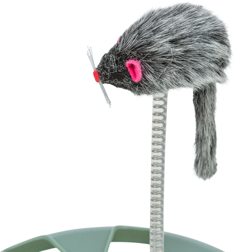 Intelligenzspielzeug Crazy Circle für Katzen, Karussell mit Maus