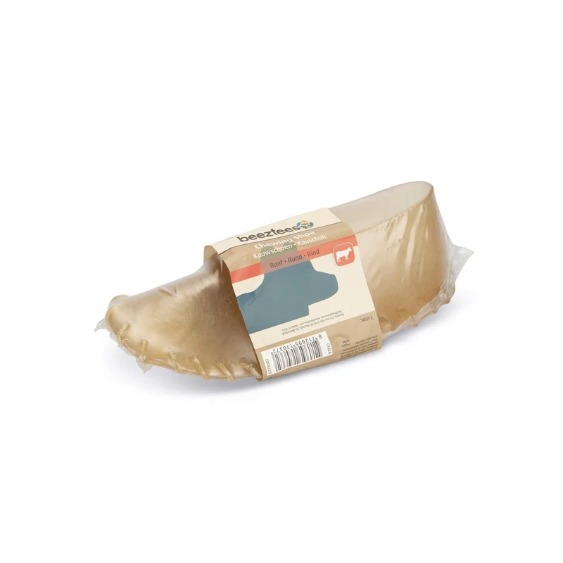 Beeztees Hundesnack Kauschuhe Rinderhaut für Hunde