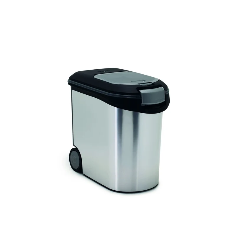 Curver Futtercontainer Futtertonne Metallic