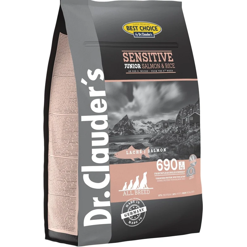 Best Choice Junior Lachs & Reis Hundefutter