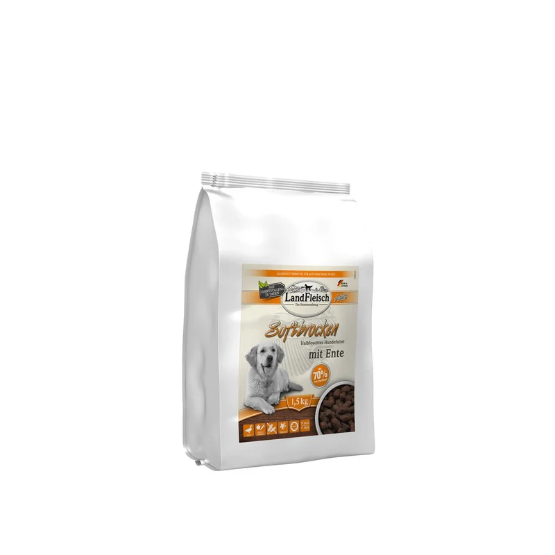 Landfleisch Softbrocken getreidefrei Adult mit Ente