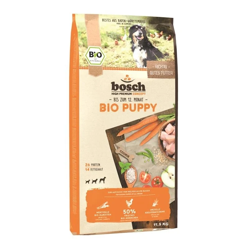 Bosch Bio Puppy Hühnchen & Karotten Hundefutter