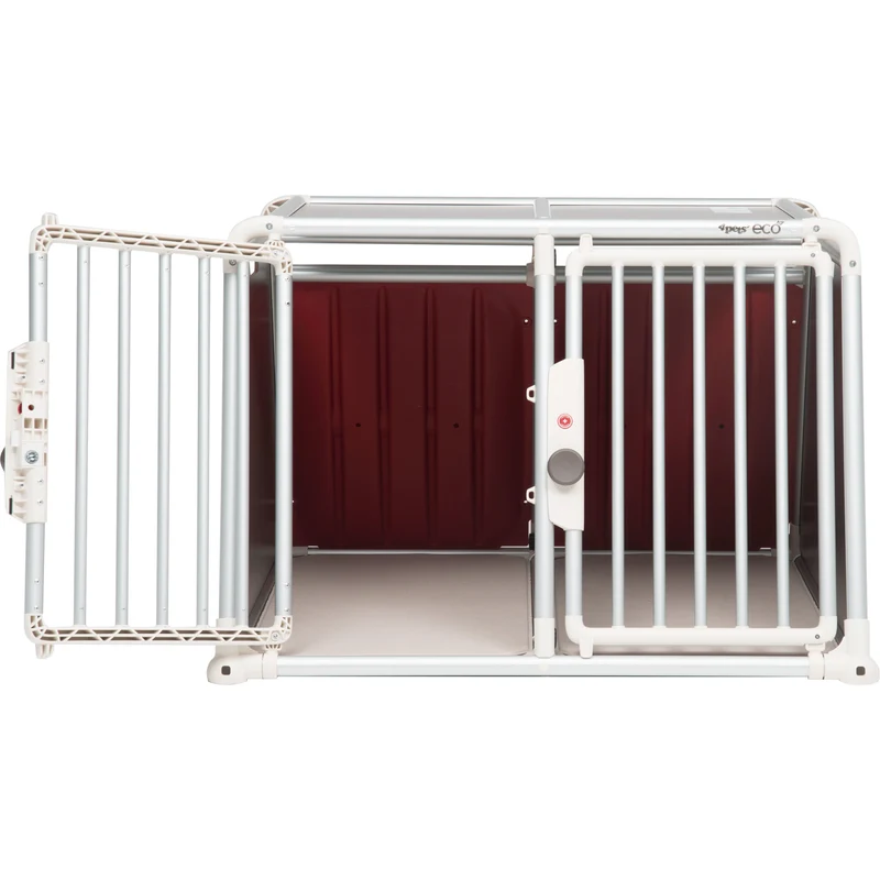 4pets Alu Autobox für 2 Hunde ECO 22