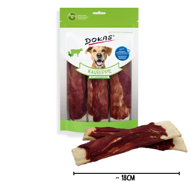 Dokas Kaurippe mit Entenbrust