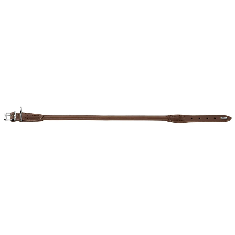 Hunter Hundehalsband Round & Soft Leder