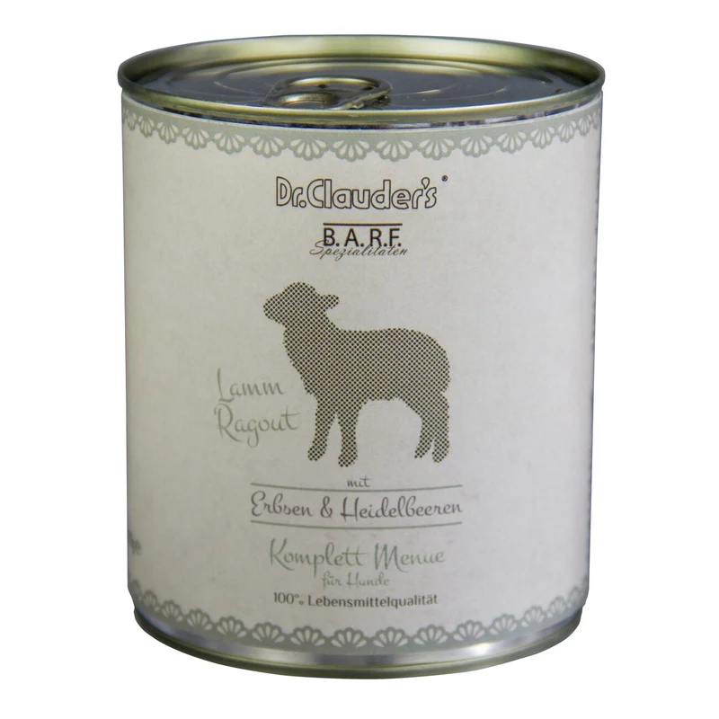 Barf Dog Komplettmenü Lammragout