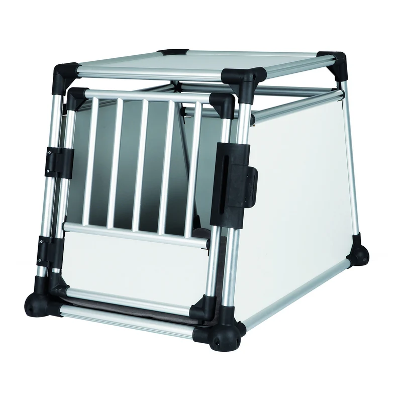 Hunde Transportbox Aluminium, Autobox Alu