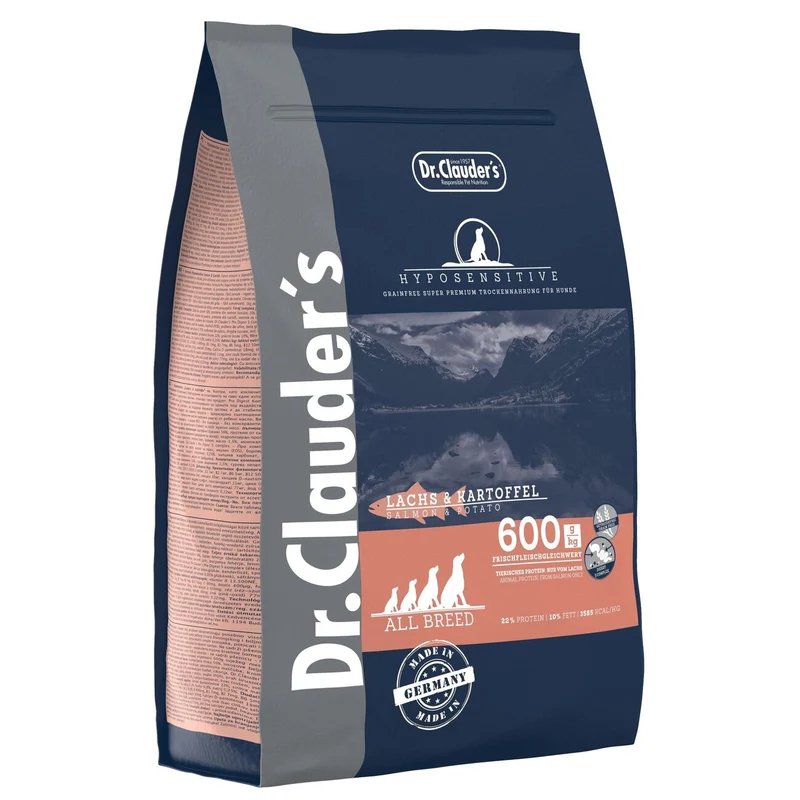 Dr. Clauder Hundefutter Hyposensitive Lachs & Kartoffel
