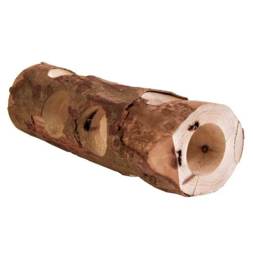 Kleintiertunnel aus Naturholz