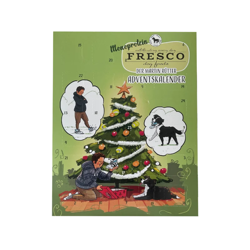Bundle: Adventskalender "Pferd" & Hundespielzeug Leo Lebkuchenmann