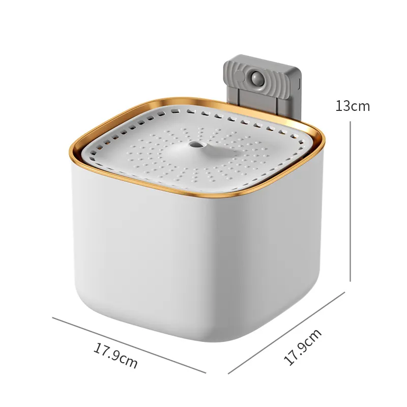 3L Automatic Cat Water Fountain Intelligent Pet Cats Water Drinking Dispenser Charging Mode Auto Sensor Drinker for Cat Fountain
