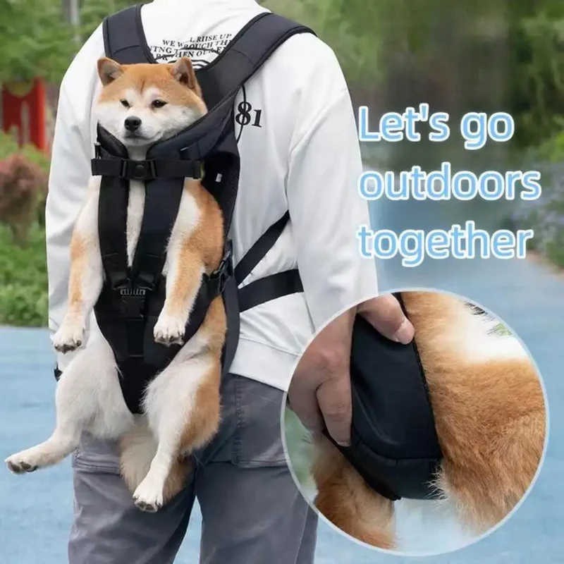 High quality Dog Carrier Backpack Adjustable Pet Carriers Front Facing motorcycle pet backpack Puppy Travel Bag Cycling Pet bag