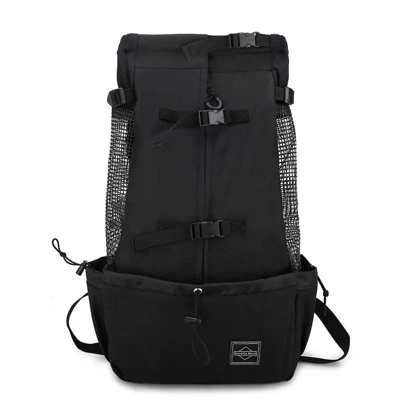 Breathable Dog Carrier Bag Portable Pet Outdoor Travel Backpack Big Dog Cat Carrier Bags For Dogs French Bulldog Dog Accessories