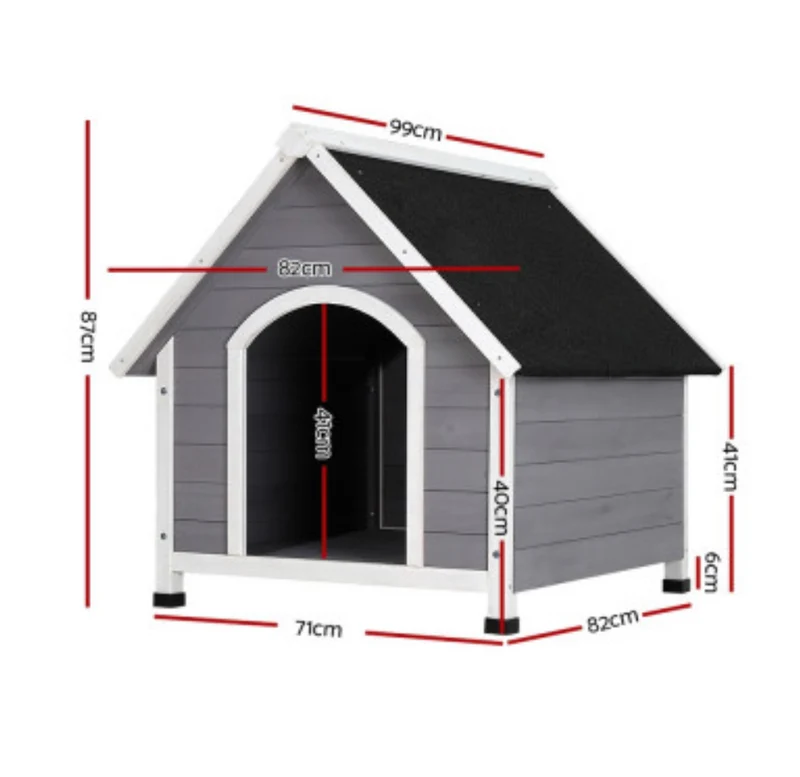 Dog Kennel outdoor Dog Puppy Pet House Weatherproof XL Large
