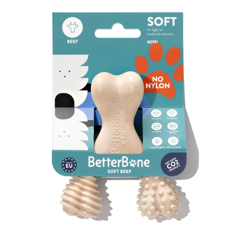 BetterBone Hundeknochen – Nachhaltig, Zahnfreundlich & Langlebiges Kauspielzeug