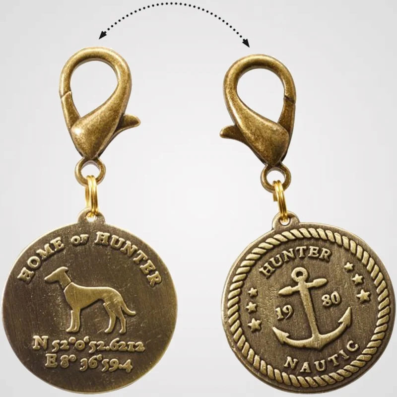 HUNTER - List mit Leder | Hundehalsband