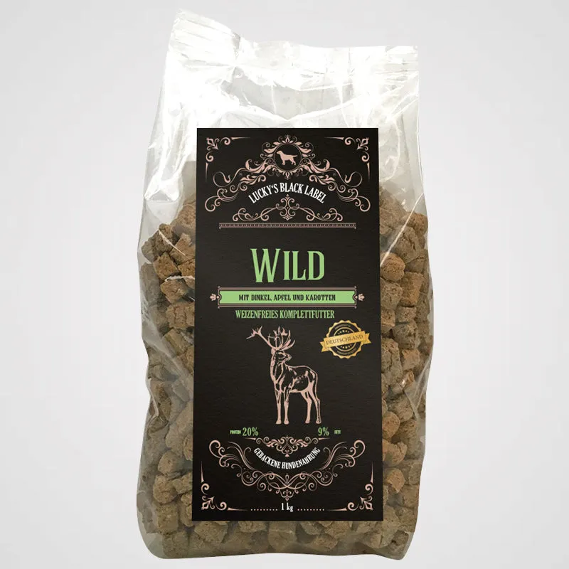 BLACK LABEL - Wild | weizenfreies Premiumtrockenfutter, ofengebacken