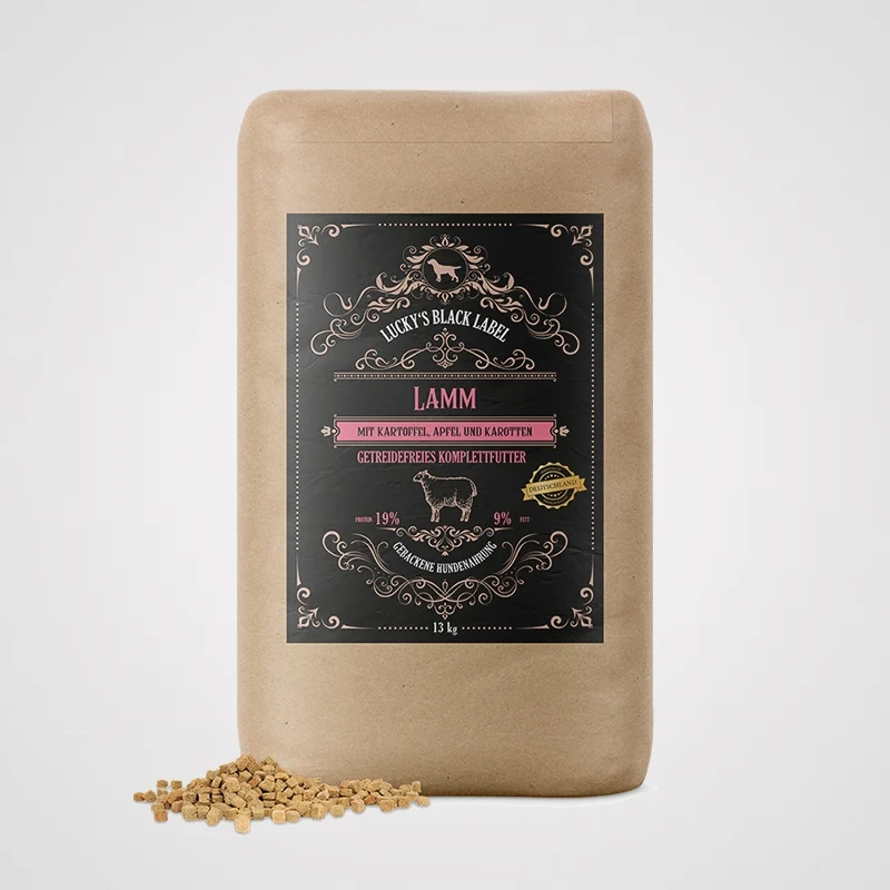 BLACK LABEL - Lamm | getreidefreies Premiumtrockenfutter, ofengebacken