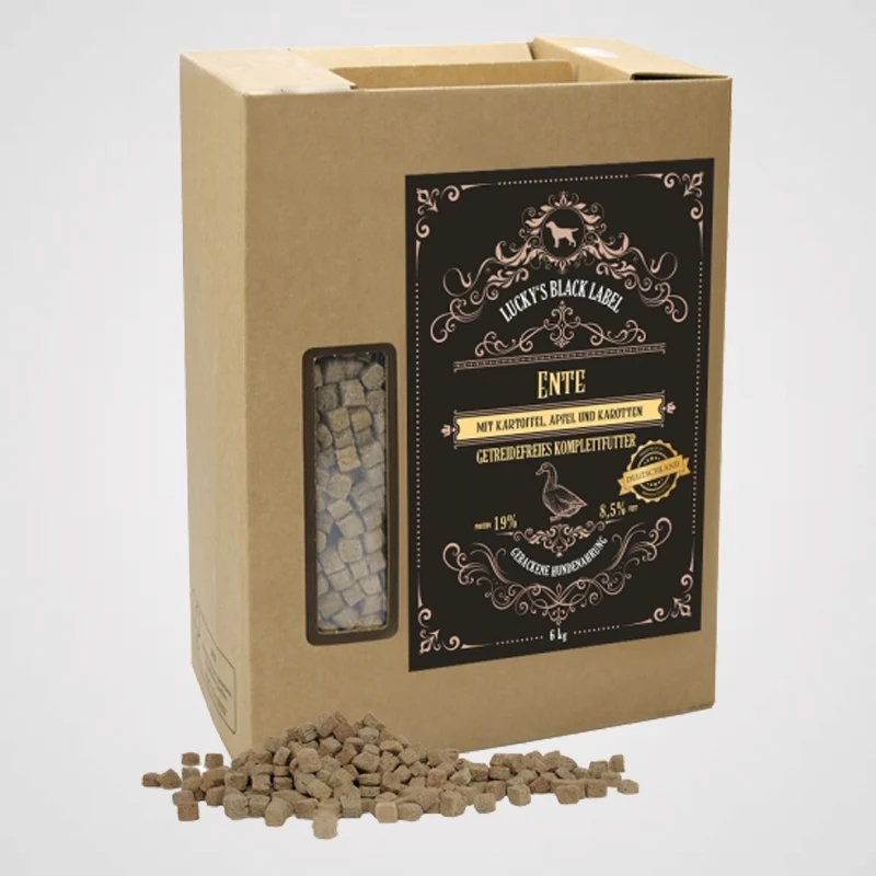 BLACK LABEL - Ente | getreidefreies Premiumtrockenfutter, ofengebacken