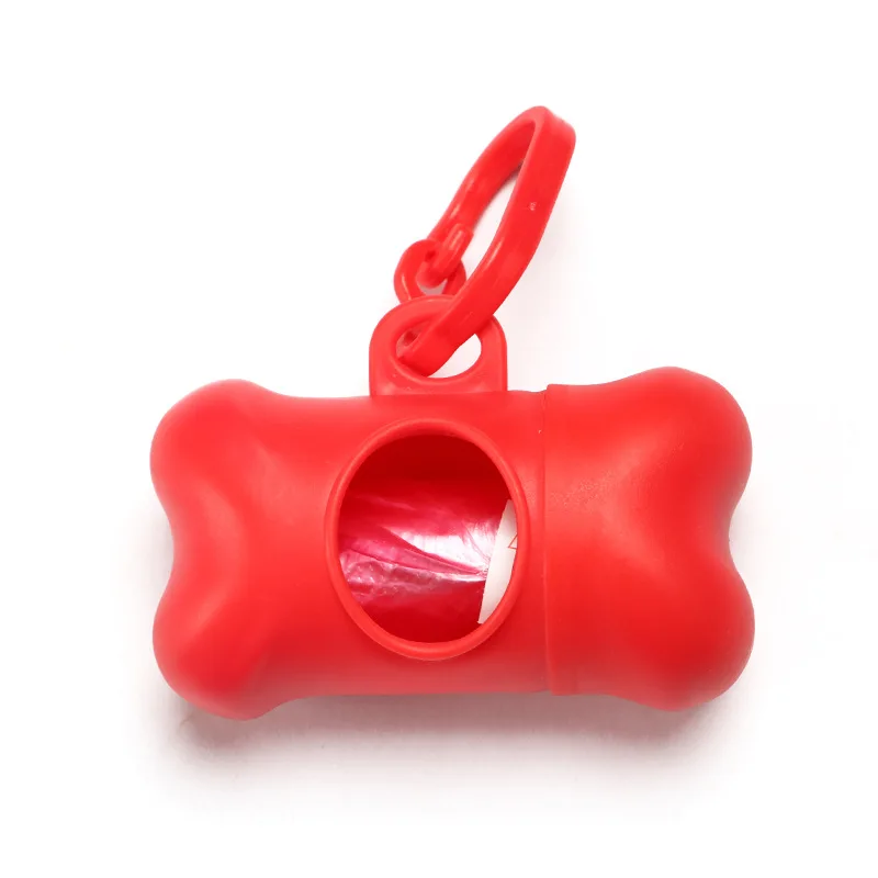 7Colors Puppy Dog Poop Scooper Bags Dispenser Garbage Bag Set Poop Collector Holder Portable Pet Dog Pooper Scooper Pet Supplies