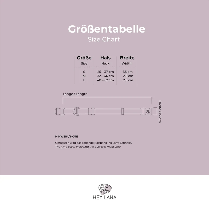 Hundehalsband Mocca/Blau – Handgefertigt & Gepolstert