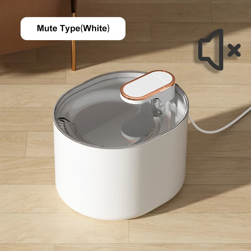 3L Automatic Cat Water Fountain with LED Light Ultra Silent Pet Dog Drinking Water Fountain USB Cats Electric Mute Water Feeder