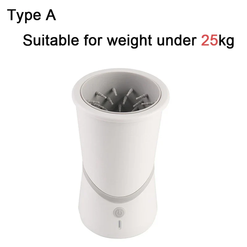 Cleaning Cup Quickly Wash USB Charging Low Noise Dog Cat Pet Foot Washer Paw Cleaner 3.7V Automatic Electric Portable 4W Home