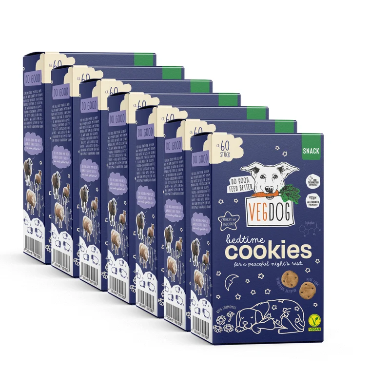 VEGDOG Bedtime Cookie – Beruhigender Gute-Nacht-Snack