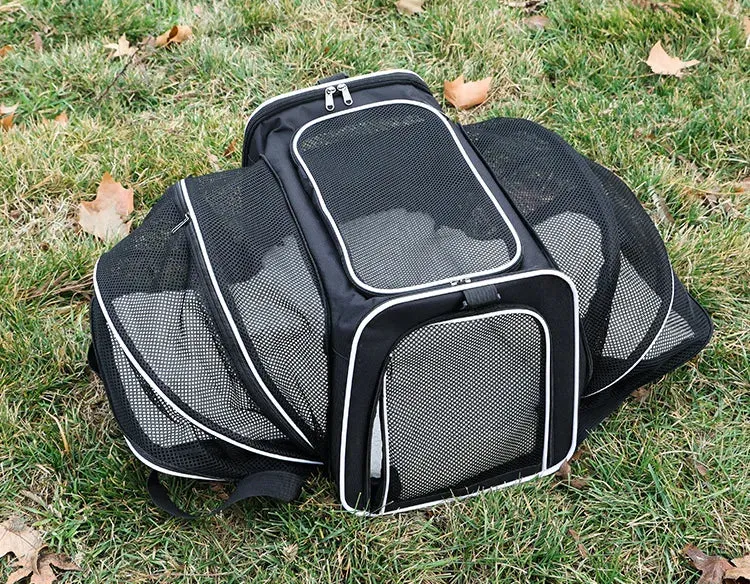 Pet Portable Carriers Bag waterproof Breathable Foldable Bag Cat Dog Carrier Bags Outgoing Outdoor Travel Pets Cats Handbag