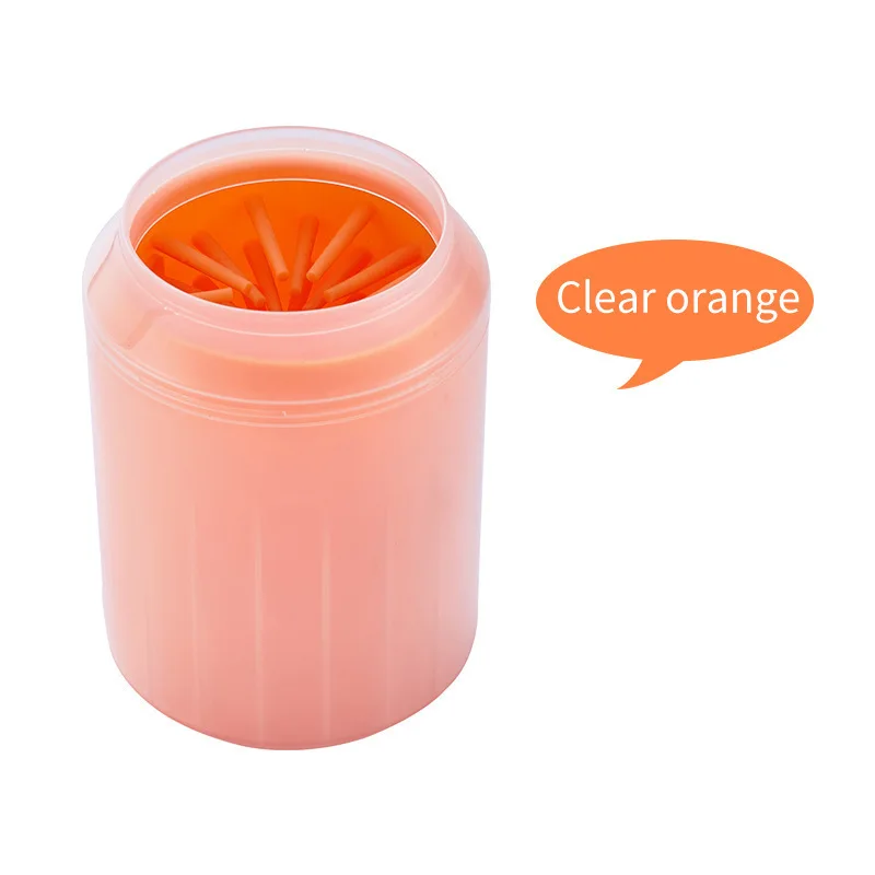 Pet Foot Wash Cup Portable Cat Dog Paw Cleaning Brush Soft Silicone Foot Washing Grooming Tools Foot Bath Dog Accessories