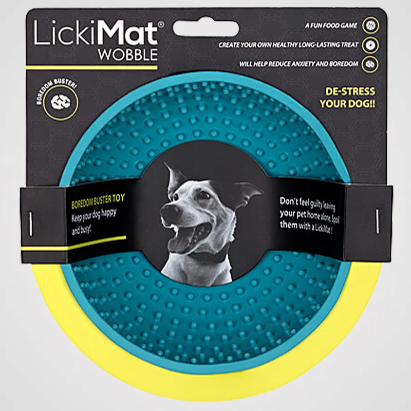 LickiMat - WOBBLE | Leck- & Antischlingnapf für Deinen Hund