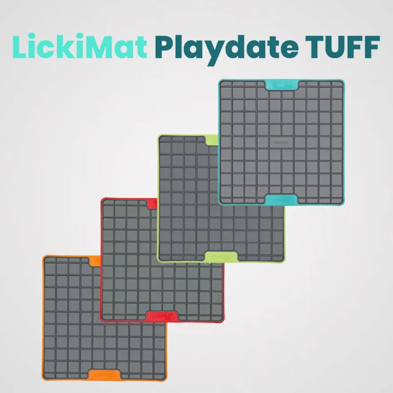 LickiMat - PLAYDATE TUFF | robuste Leckmatte für Deinen Hund