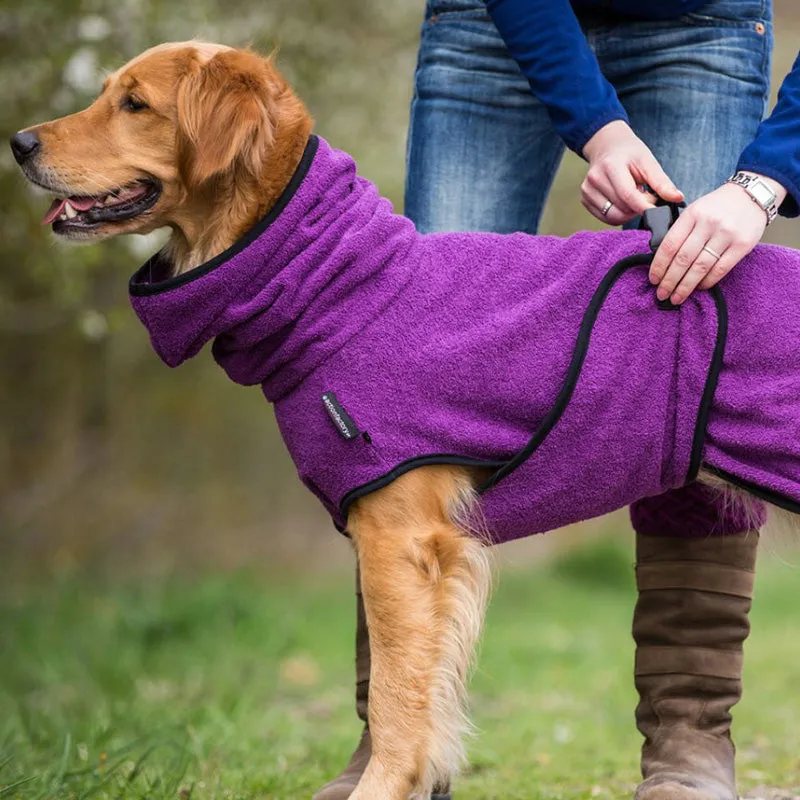 DRYUP cape | Hundebademantel - für mittelgroße Hunde (Gr. XS bis M)