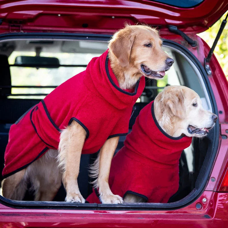 DRYUP cape | Hundebademantel - für mittelgroße Hunde (Gr. XS bis M)