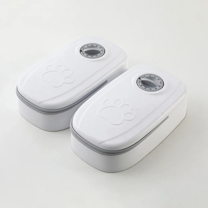 Automatic Pet Feeder Dog Food Dispenser Convenient Cat Food Bowl Food Storage Container Household Pet Accessories